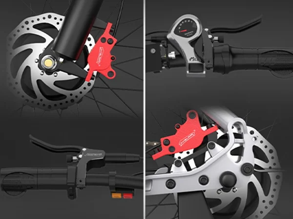 Hydraulic disc brakes electric bike Iasi